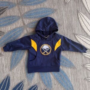 Buffalo Sabres My NHL Hockey Apparel Unisex Baby Hooded Sweatshirt Size 2T